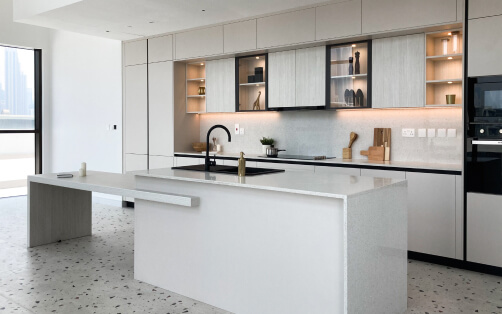 Minimalist Coastal Kitchen